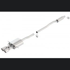 Mini Cooper S Hardtop R56 Performance Exhaust - Borla - Cat Back S-Type - `07-`13