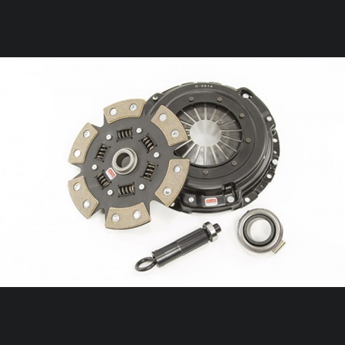 Mini Cooper Clutch Kit - Competition Clutch - Stage 4 - 6 Pad Ceramic, High Torque Sprung Disc, Six-puck with Ceramic buttons - `02-`08