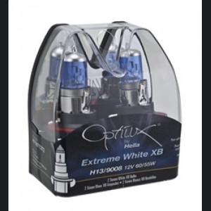 Mini Cooper Xenon Bulbs (2) - Hella - Optilux H13/9008 12V 60/55W XB - White - `07-`12