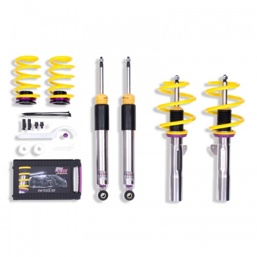 Mini Cooper Hardtop 2DR Coilover Suspension Kit - KW - V3 with Dynamic Damper Control - 2014