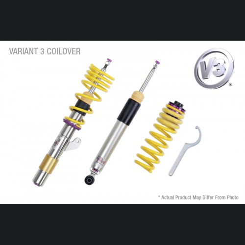Mini Cooper F55 Hardtop 4DR Coilover Suspension Kit - KW - V3 - 2014