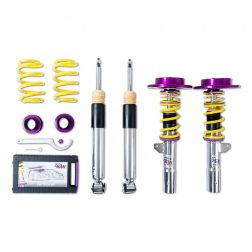 Mini Cooper F56 Hardtop Coilover Suspension Kit - KW - Clubsport 2-Way - 2014