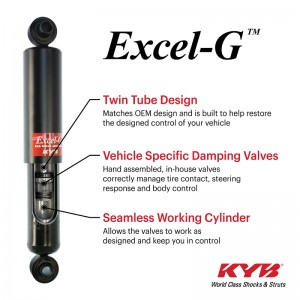 MINI Cooper Shock & Strut - Rear - KYB - Excel-G - `02-`08