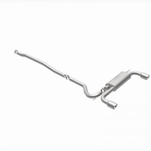 Mini Countryman Performance Exhaust - Rear - Magnaflow - Touring Series Cat Back, Dual Split Rear Exit - Stainless - `11-`16
