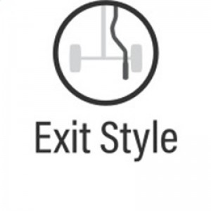 Mini Cooper Performance Exhaust - Passenger Side Rear - Magnaflow - Cat Back, Touring Series, Single Straight Exit - `02-`08