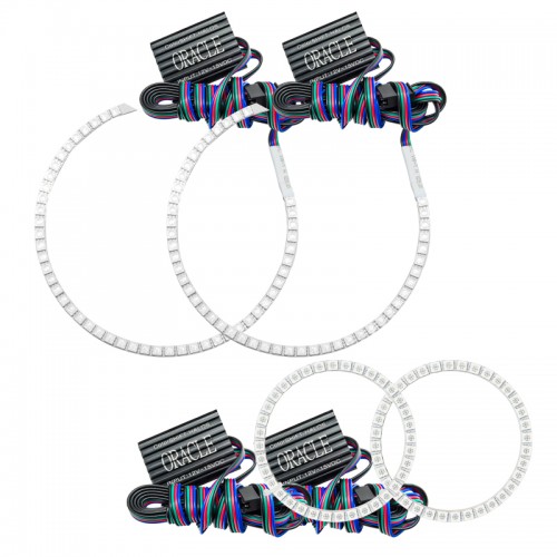 Mini Cooper Countryman Headlight Halo Kit - ORACLE Lighting - ColorSHIFT w/o Controller - `11-`15