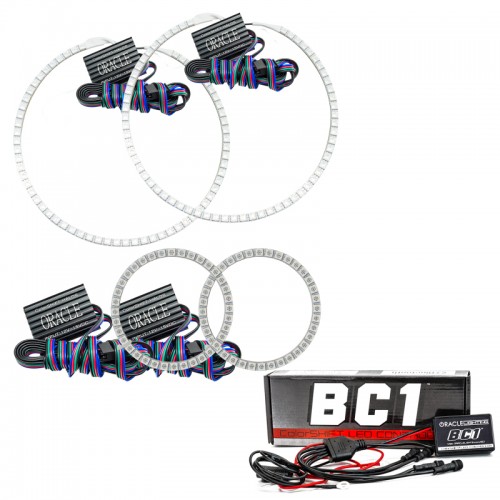 Mini Cooper Headlight Halo Kit - ORACLE Lighting - ColorSHIFT w/ BC1 Controller - `09-`13