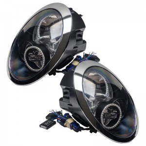 Mini Cooper S Headlight Assemblies - ORACLE Lighting - ColorSHIFT - `05-`08