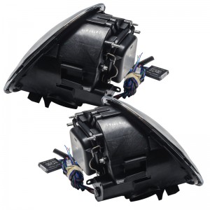 Mini Cooper S Headlight Assemblies - ORACLE Lighting - ColorSHIFT - `05-`08