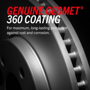 Mini Cooper Countryman Brake Rotor(1) - Rear - PowerStop - Evolution High Carbon Geomet Coated - Silver - `11-`16