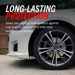 Mini Cooper Clubman Brake Rotors (2) - Rear - PowerStop - Evolution Drilled & Slotted - Silver Zinc Plated - `17-`19