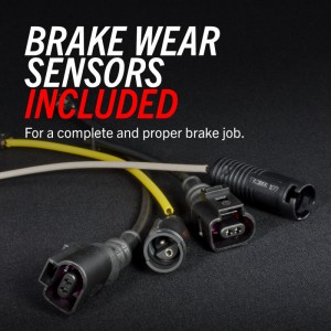 Mini Cooper Brake Kit - Rear - PowerStop - Genuine Geomet Coated Rotors + ECE-R90 Certified Pads + Hardware Kit - `07-`08