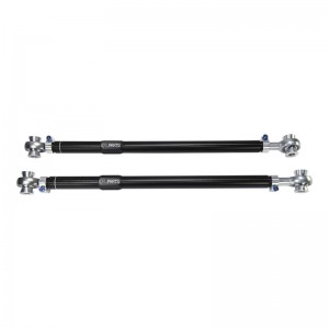 MINI Cooper R50 Camber Links - Rear - SPL Parts - Adjustable - Black Anodized - `01-`06