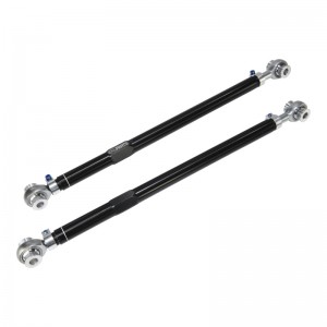 MINI Cooper R50 Camber Links - Rear - SPL Parts - Adjustable - Black Anodized - `01-`06