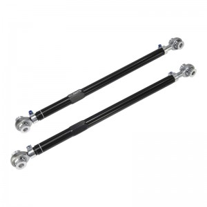 MINI Cooper R50 Camber Links - Rear - SPL Parts - Adjustable - Black Anodized - `01-`06