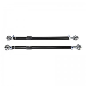 MINI Cooper R50 Camber Links - Rear - SPL Parts - Adjustable - Black Anodized - `01-`06