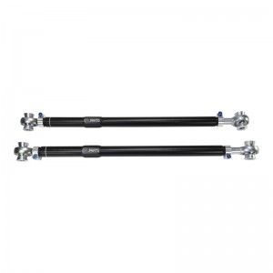 MINI Cooper R50 Camber Links - Rear - SPL Parts - Adjustable - Black Anodized - `01-`06