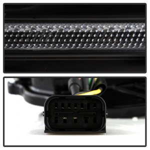 Mini Cooper Projector Headlights - SPYDER - Spyder Signature Series, Version 2, Halogen Model Only - Black - `07-`12