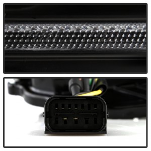 Mini Cooper Projector Headlights - SPYDER - Spyder Signature Series, Version 2, Halogen Model Only - Black - `07-`12
