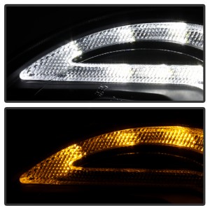 Mini Cooper Projector Headlights - SPYDER - Spyder Signature Series, Version 2, Halogen Model Only - Black - `07-`12