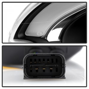 Mini Countryman Headlight Set - SPYDER - Spyder Signature Series, Xenon/HID, Projector - Black - `11-`16