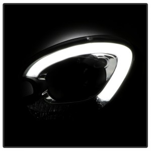 Mini Countryman Headlight Set - SPYDER - Spyder Signature Series, Xenon/HID, Projector - Black - `11-`16