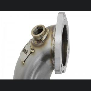 MINI Cooper S (R56) Performance Exhaust - aFe - Twisted Steel Down Pipe 2-1/2 IN 304 Stainless Steel w/ Cat - `07-`13