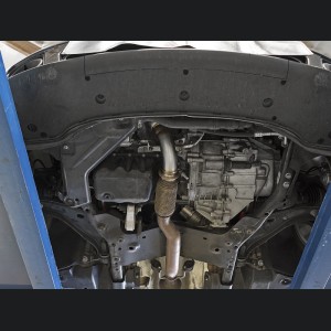 MINI Cooper S (R56) Performance Exhaust - aFe - Twisted Steel Down Pipe 2-1/2 IN 304 Stainless Steel w/ Cat - `07-`13