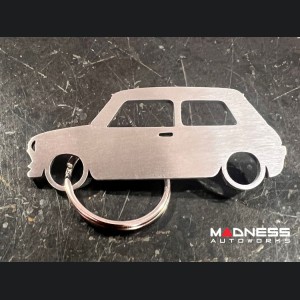 Keychain - Classic Mini - Silhouette Design