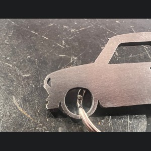 Keychain - Classic Mini - Silhouette Design