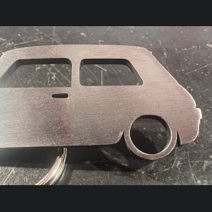 Keychain - Classic Mini - Silhouette Design