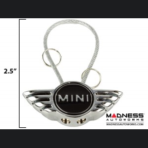 Keychain - MINI Cooper - Wing Logo Band