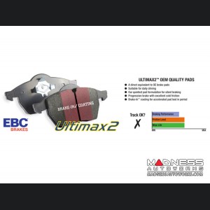 MINI Cooper Brake Pads - EBC - Front - Ultimax2 (F56 / F57)