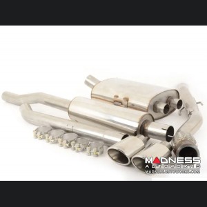 MINI Cooper Performance Exhaust - Cat Back - Milltek - Resonated - Polished Oval Tips - R56