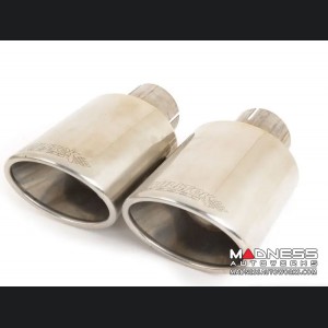 MINI Cooper Performance Exhaust - Cat Back - Milltek - Resonated - Polished Oval Tips - R56