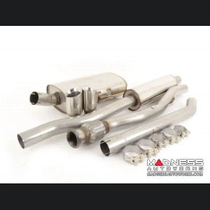MINI Cooper Performance Exhaust - Cat Back - Milltek - Resonated - Polished Round Tips - R56 