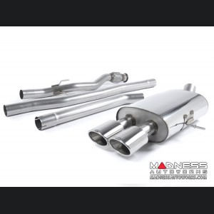 MINI Cooper Performance Exhaust - Cat Back - Milltek - Non-Resonated - Polished Oval Tips - R56