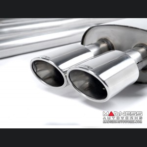 MINI Cooper Performance Exhaust - Cat Back - Milltek - Non-Resonated - Polished Oval Tips - R56