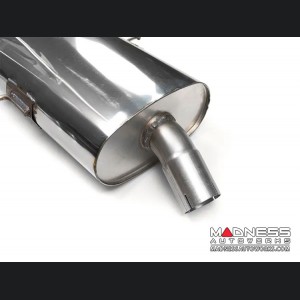 MINI Cooper Performance Exhaust - Cat Back - Milltek - Non-Resonated - Polished Oval Tips - R56