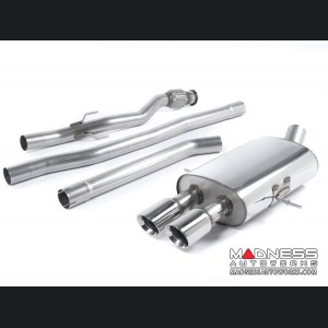 MINI Cooper Performance Exhaust System - Cat Back - Milltek - Non Resonated - Polished Round Tips - R56 