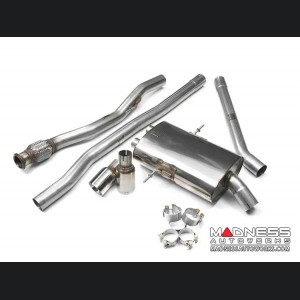 MINI Cooper Performance Exhaust System - Cat Back - Milltek - Non Resonated - Polished Round Tips - R56 