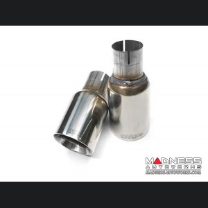 MINI Cooper Performance Exhaust System - Cat Back - Milltek - Non Resonated - Polished Round Tips - R56 