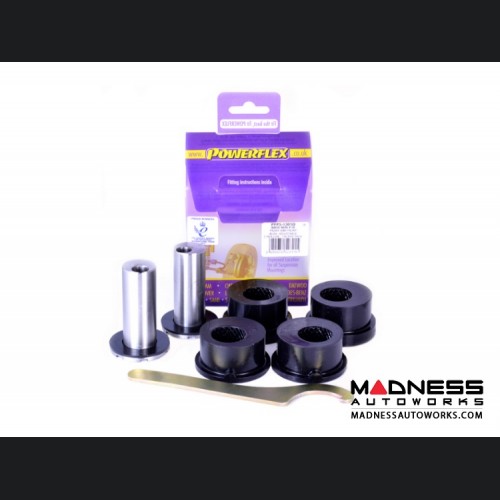 MINI Cooper Polyurethane Bushing Set - Camber Adjustable Front Arm Front Bushing by Powerflex (F54 / F55 / F56 Model)