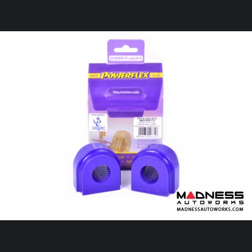 MINI Cooper Polyurethane Bushing Set - Front Anti Roll Bar Bushing by Powerflex (F54 / F55 / F56 Model)