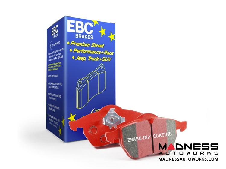 MINI Cooper Brake Pads - EBC - Front - RedStuff (F56 / F57)