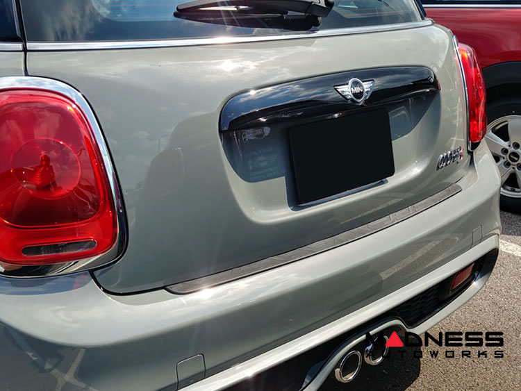 MINI Cooper F56 Bumper Guard by CravenSpeed - Rear - Rubber Version ...