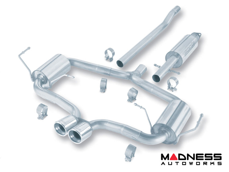 Mini Cooper S Performance Exhaust System - Cat Back - Borla - R56 