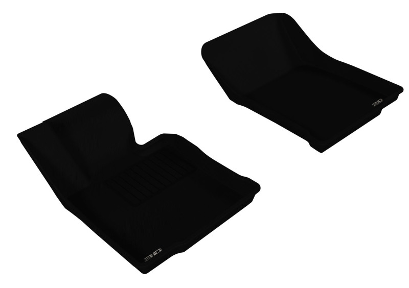 Mini Countryman Floor Mats - Front - 3D MAXpider - Kagu - Black - `11-`16