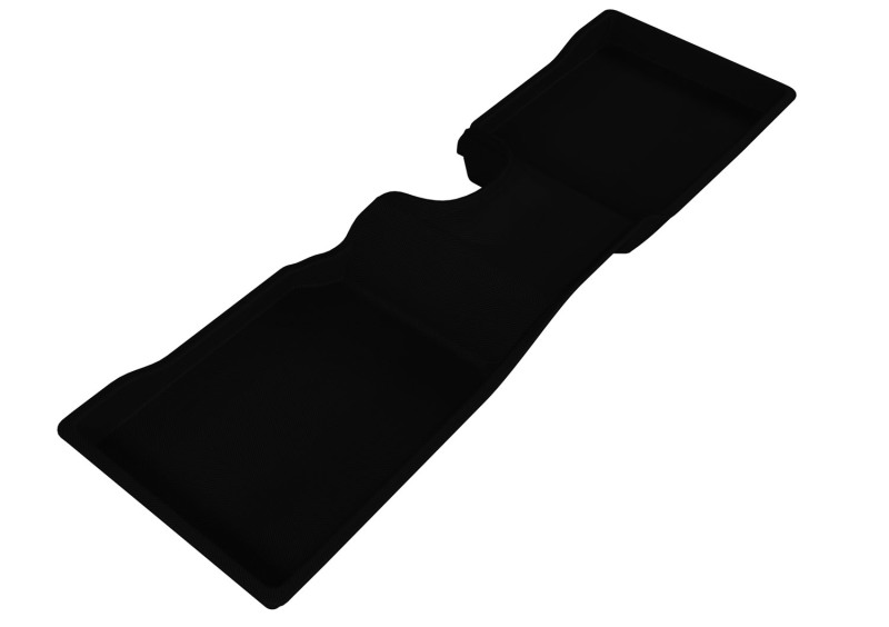 Mini Countryman Floor Mat - Rear - 3D MAXpider - Kagu Series, Carbon Fiber Embossed Pattern - Black - `11-`13