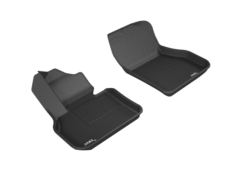 Mini Countryman Floor Mats - Front - 3D MAXpider - Kagu - Black - `17-`19